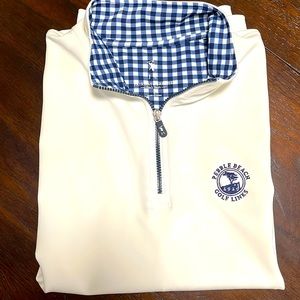 Half Zip Sweater Vest from Pebble Beach Golf Club. Size L